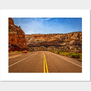 Utah Route State 12 Scenic Drive Posters and Art